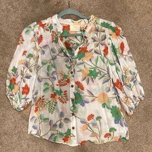 Maeve Floral Top.